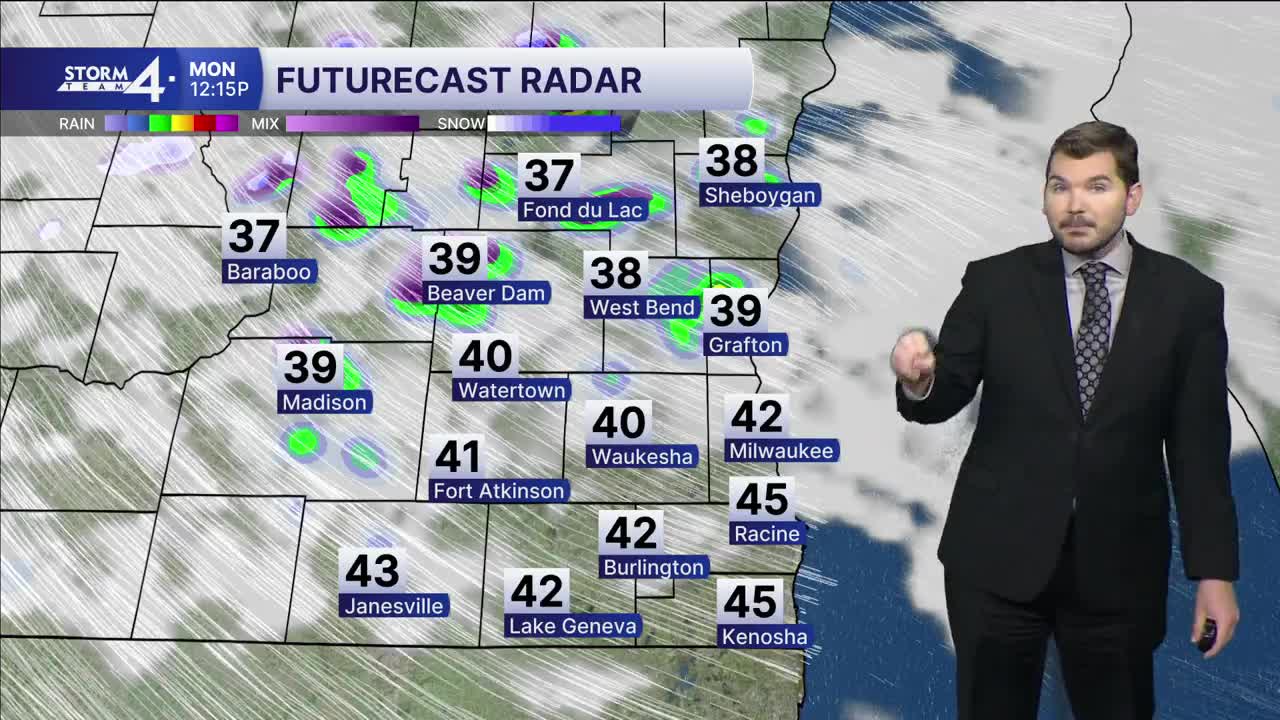 Southeast Wisconsin weather: Chilly start to the week