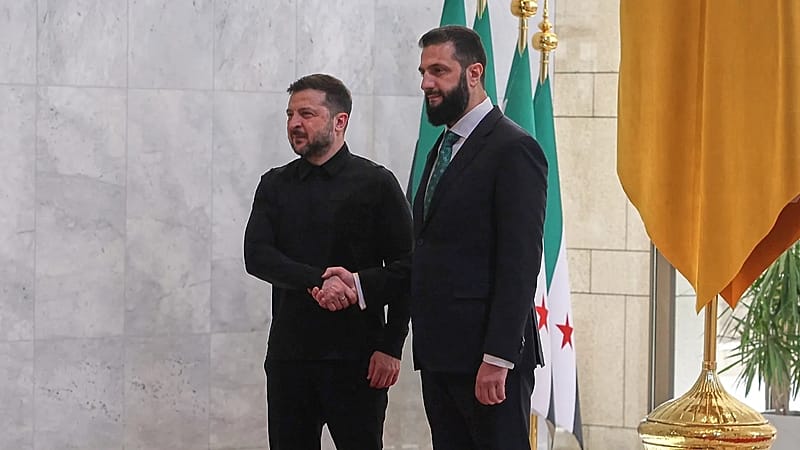 Ukraine and Syria to cooperate on security in unexpected military alliance