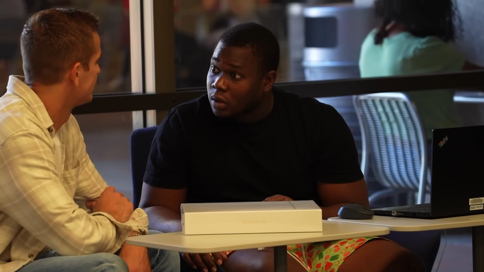 Do you have $3? - A question that lands them a new laptop