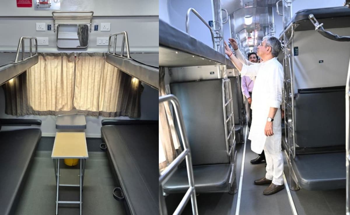 Inside the new Amrit Bharat Express 3.0 coaches with modern design and ...