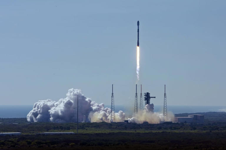 Maiden flight of reusable Chinese rocket, designed to rival SpaceX's