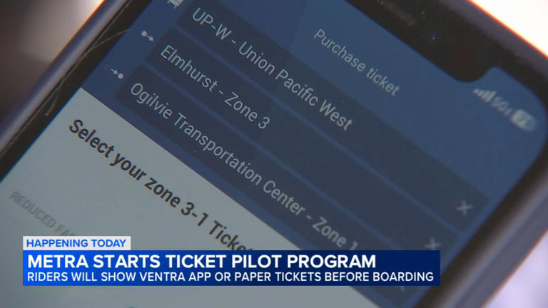 Metra testing out pilot ticketing program at downtown stations