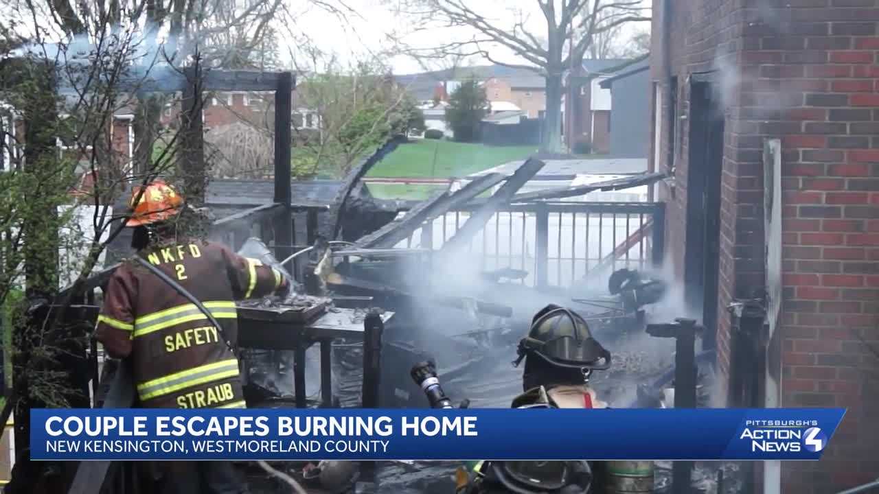 Off-duty officer helps save couple from house fire on Easter in ...