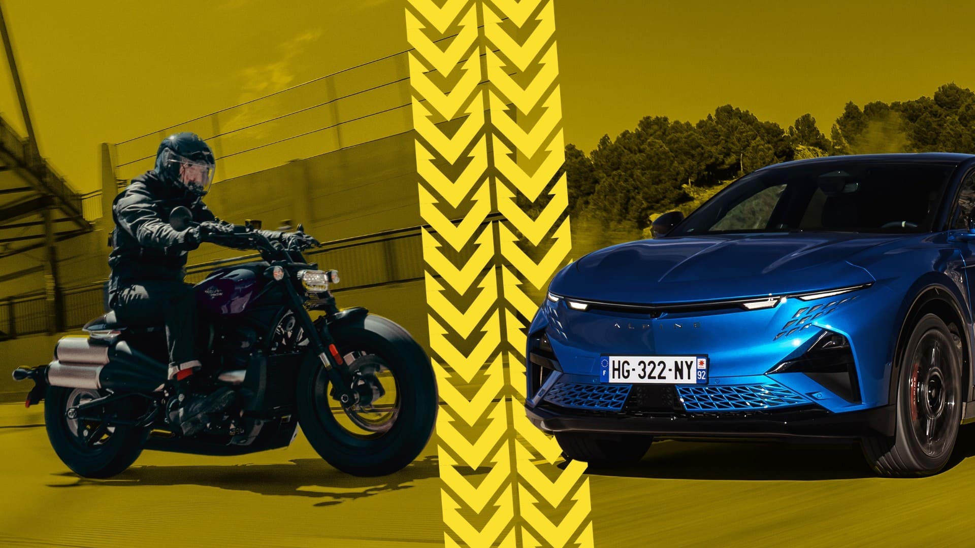 Alpine A390 vs Harley Davidson Sportster S Electric SUV vs V Twin ...