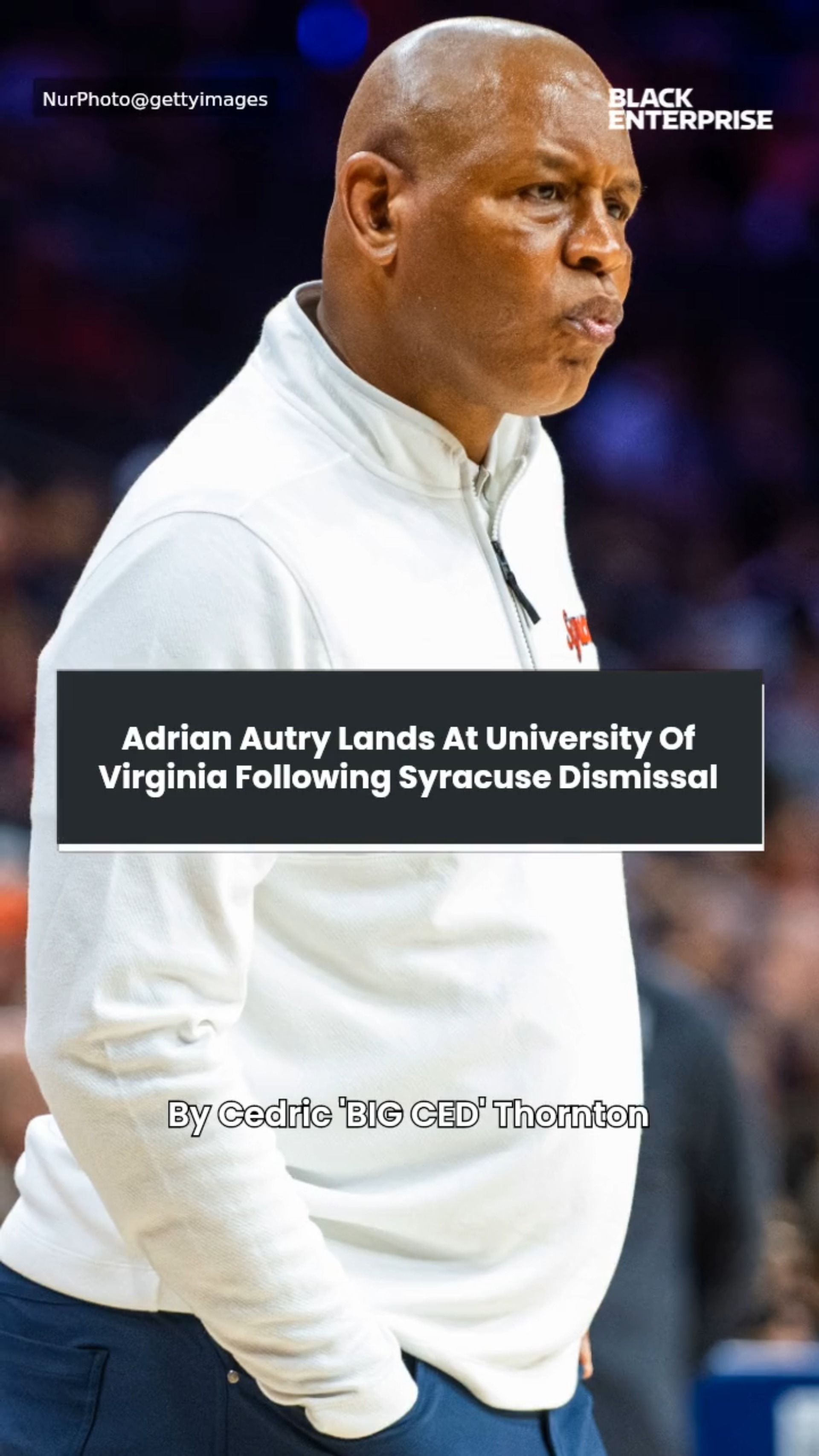 Adrian Autry lands at University of Virginia following Syracuse dismissal