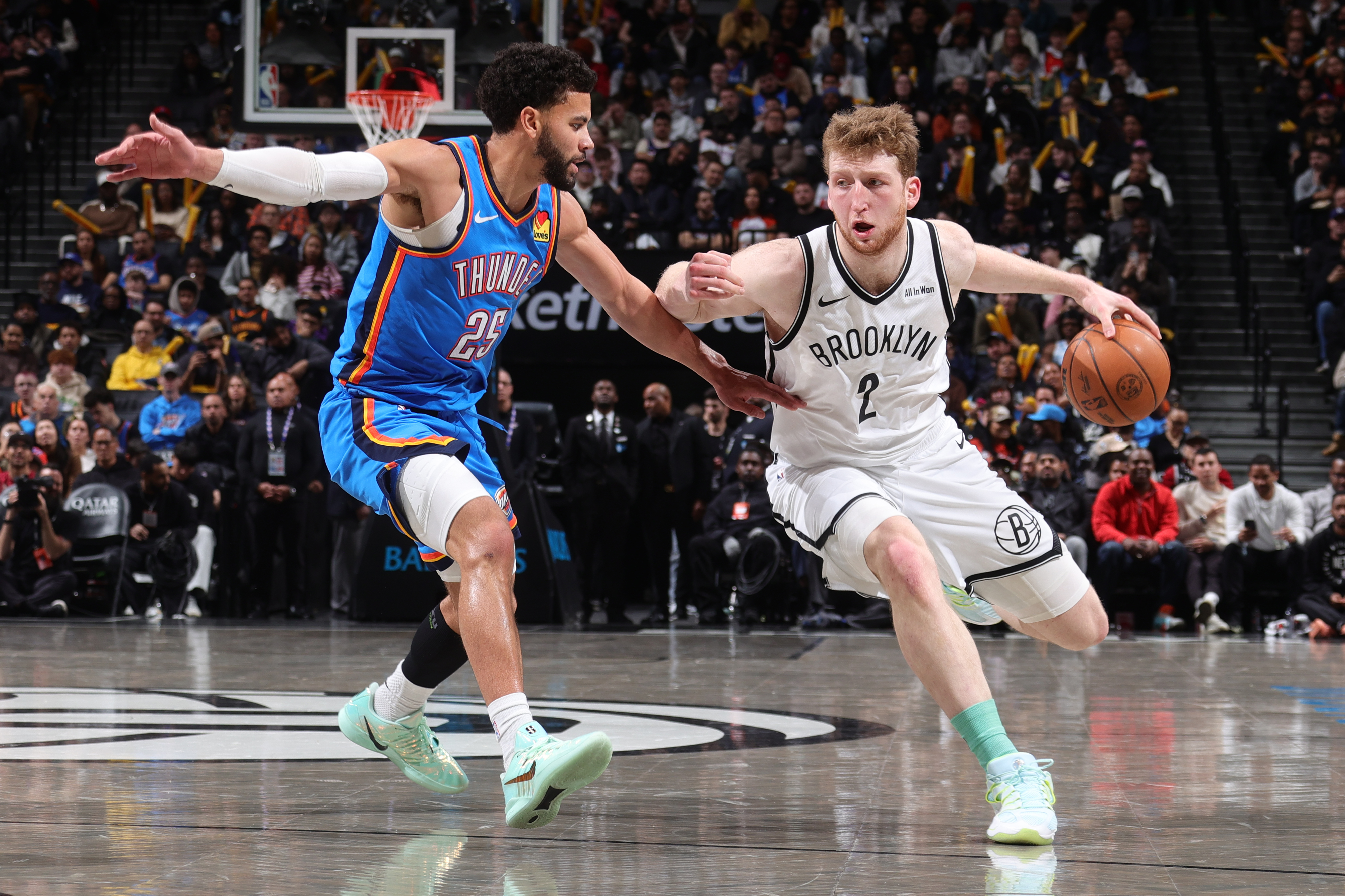 Danny Wolf knows where he has to improve after rookie season