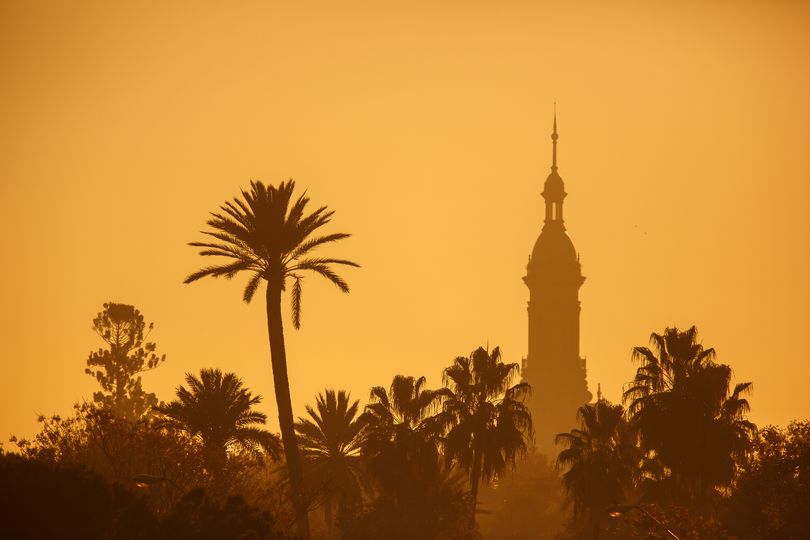 'Blood rain' warning for holidaymakers as skies to 'change colour' over ...