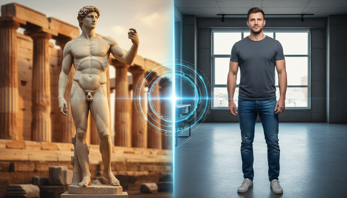 Beyond brawn: Tracing the ever-changing ideal male body through history