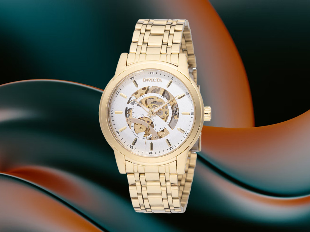 Save 76% on Invicta's unique automatic skeleton watch now only $95