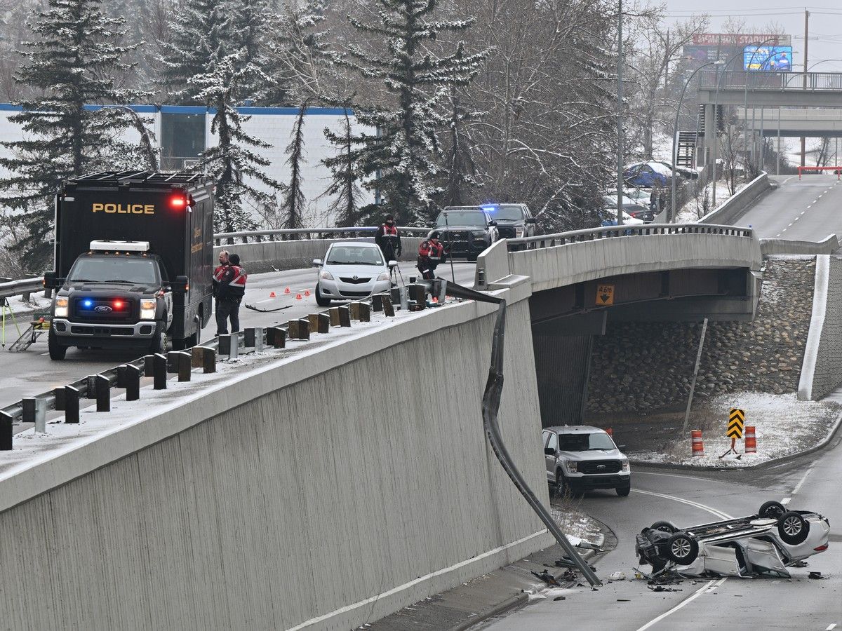 Two people injured in vehicle collision amid 'hazardous' weather ...