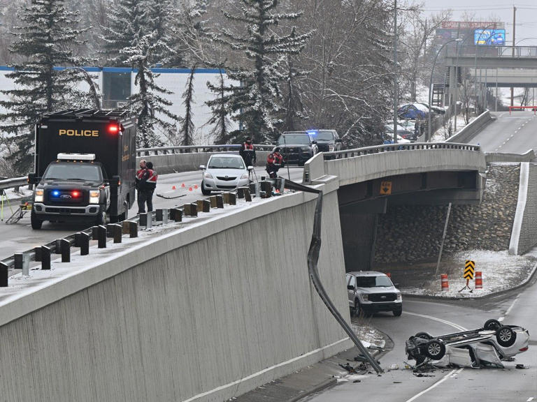 Two people injured in vehicle collision amid 'hazardous' weather ...