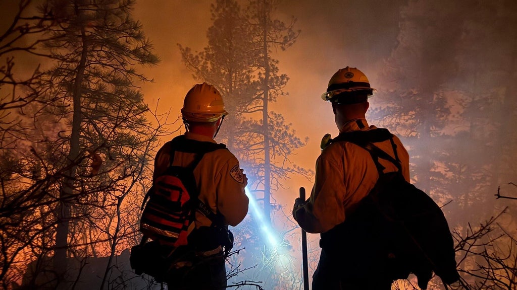 Colorado firefighters nearly contain Bear Creek Fire burning on US ...