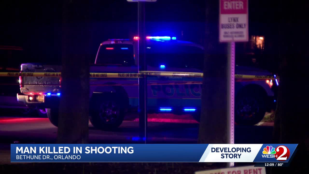 Man dead after shooting overnight in Orlando