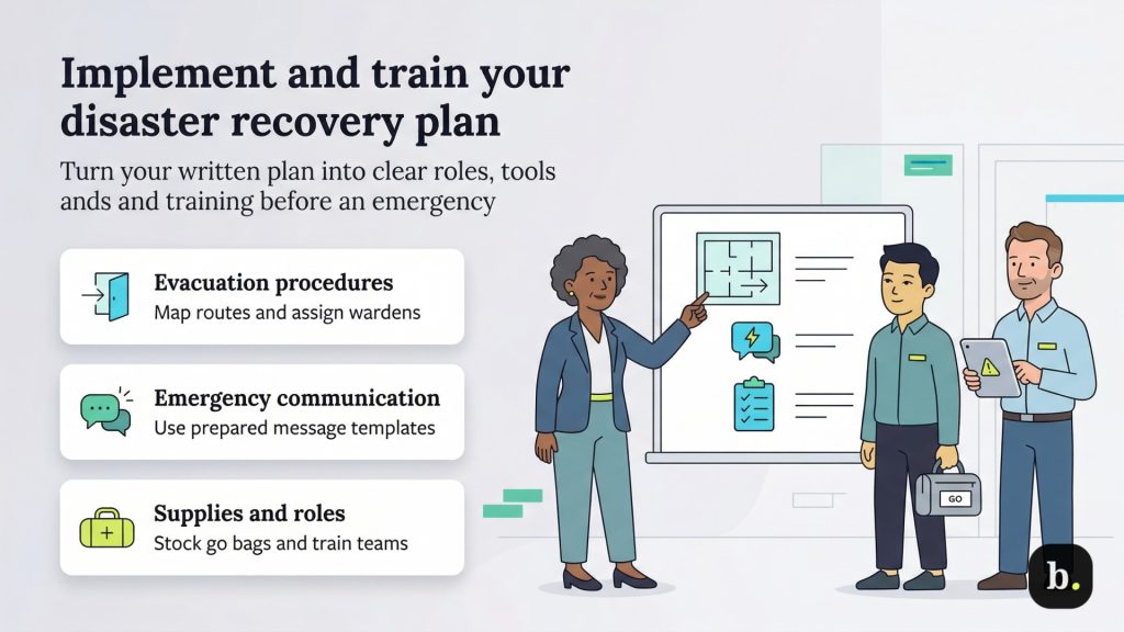 Disaster recovery plan for small business: A guide to disaster preparedness
