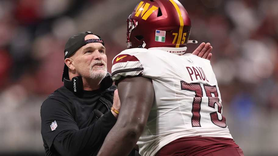 A powerful left-side bond is anchoring the Commanders’ offensive line ...