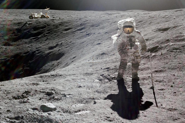 Apollo’s youngest moonwalker sends heartfelt message to Artemis crew