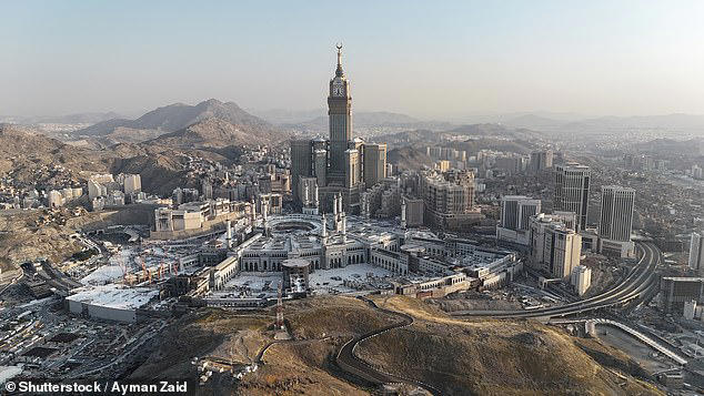 In 2025, around 1.5 million international pilgrims travelled to Mecca for Hajj (pictured)