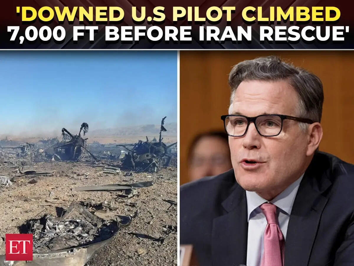He climbed 7,000 feet injured!: US senator details downed US pilot’s ...