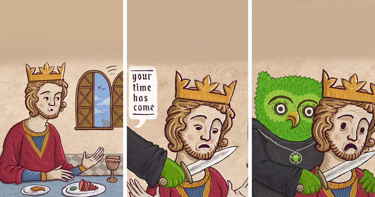 14 hilarious comics that show what happens when modern life goes medieval