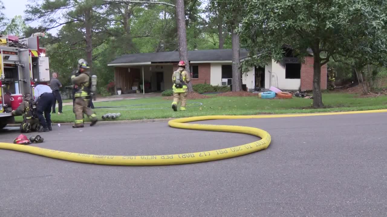 Fire under investigation in Clinton neighborhood