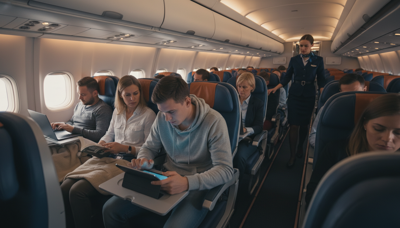 Silence, please: The real rules for noise on your next flight