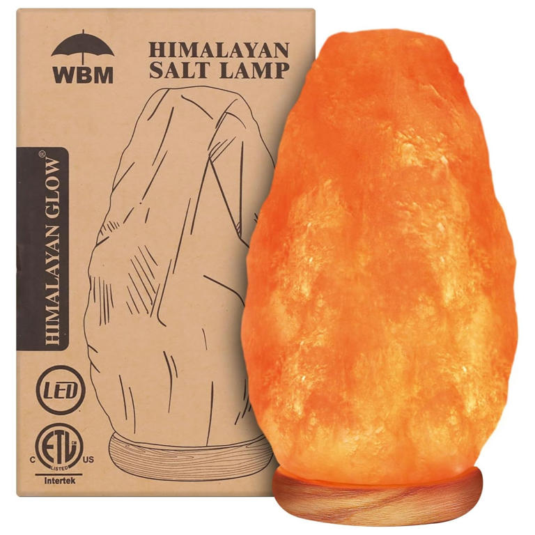 I swear by my Himalayan salt lamp for a calm prelude to sleep: Shoppers ...