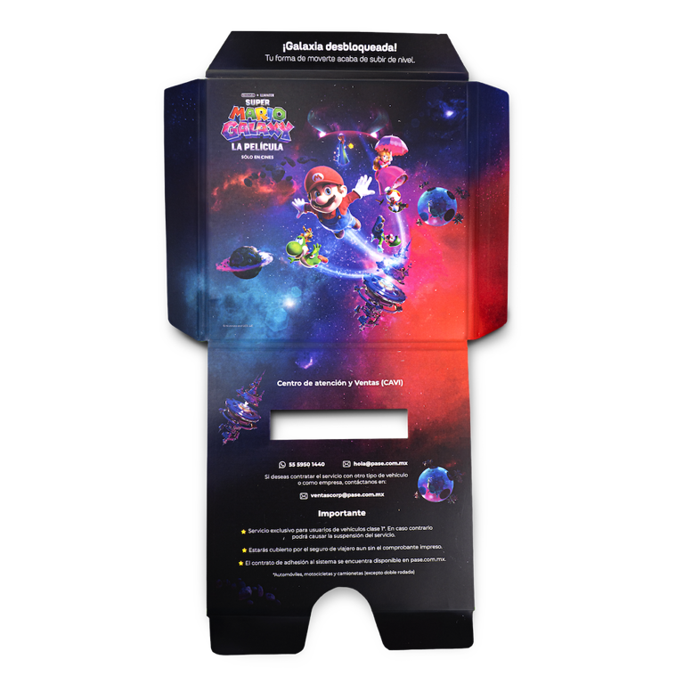 El tag PASE de Super Mario Galaxy ya existe en México (y sí, es una ...