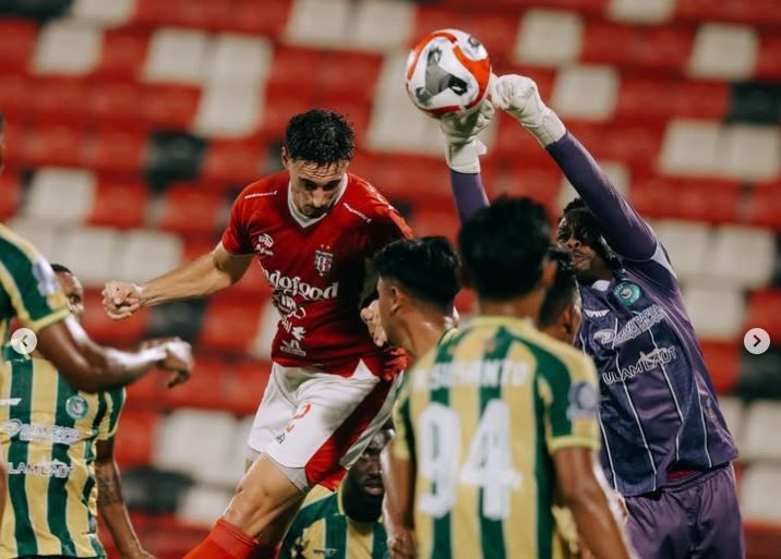 Hasil Super League - Sempat tertinggal, Bali United ngamuk dan pesta 6 gol  ke gawang PSBS Biak