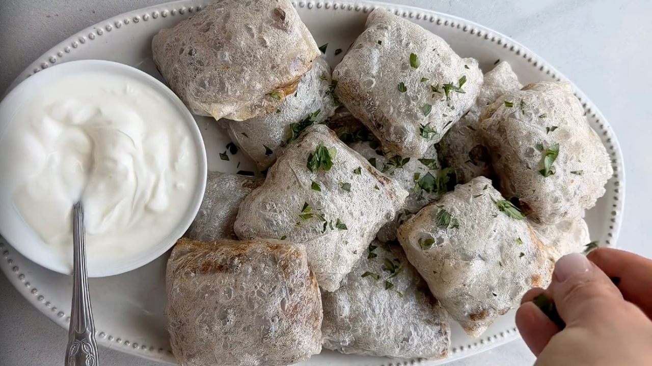 Rice paper meat pies | Crispy, savory, and so easy