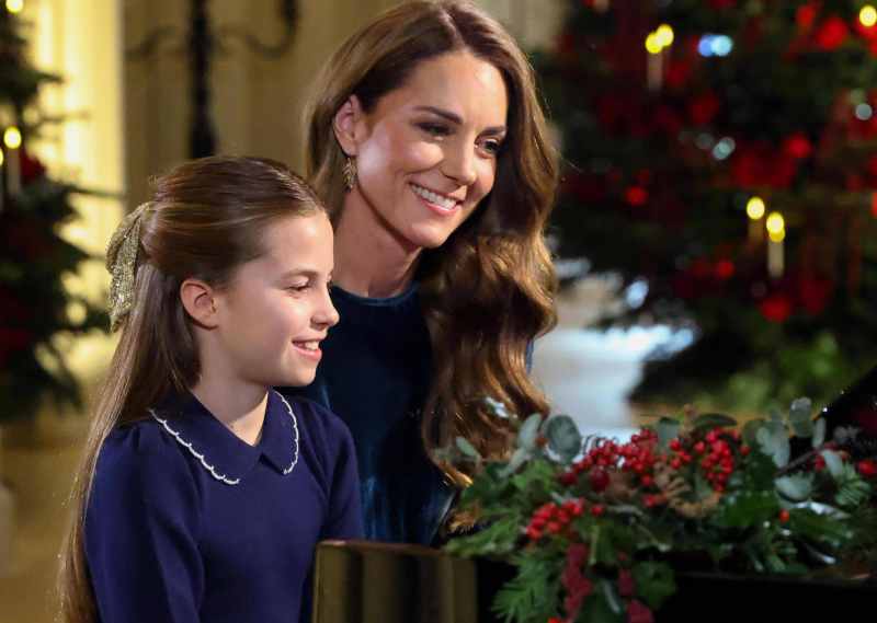 Princess Charlotte and Princess Kate