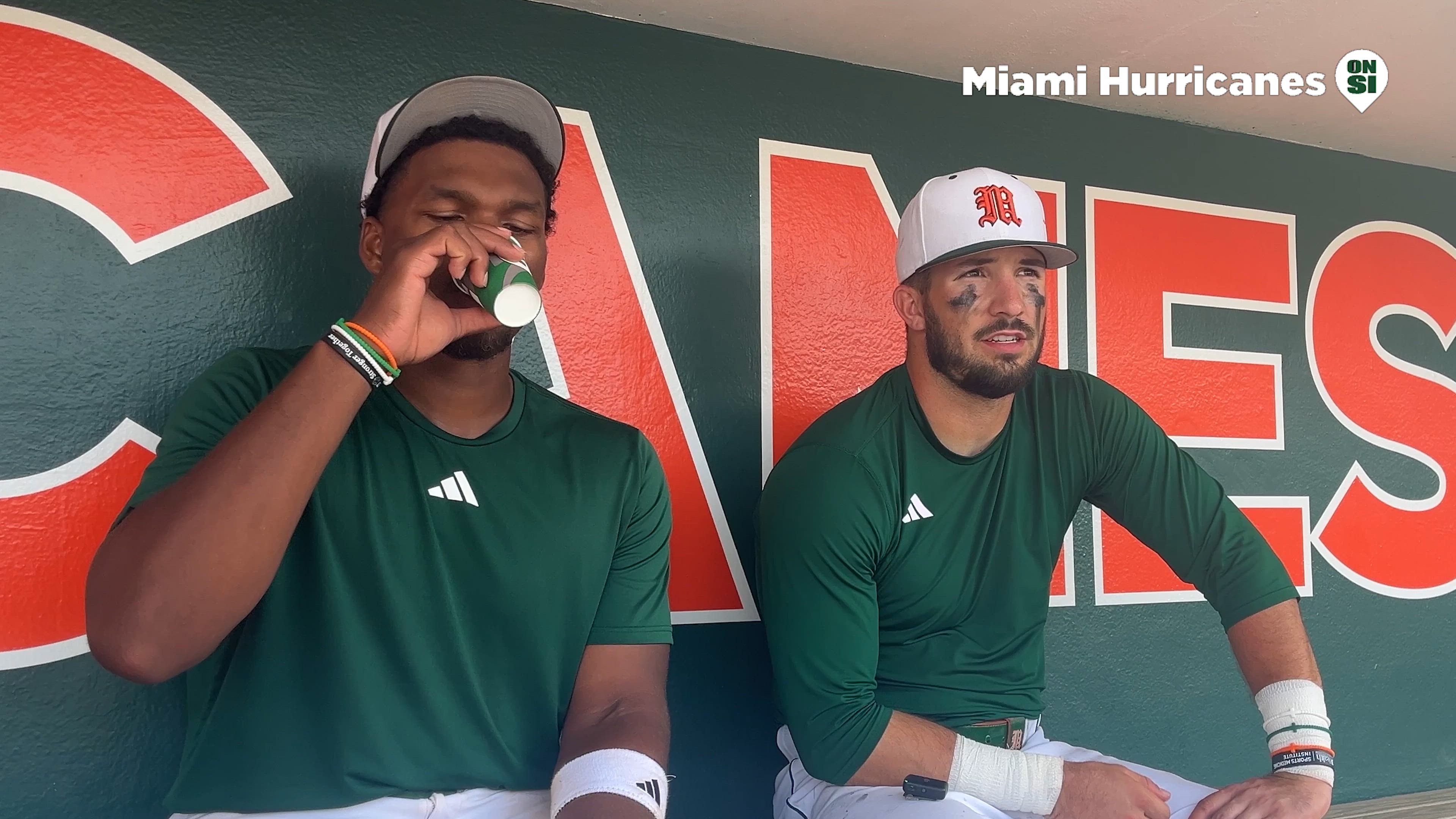 Miami's Derek Williams and Brylan West after series win, game 3 loss to ...