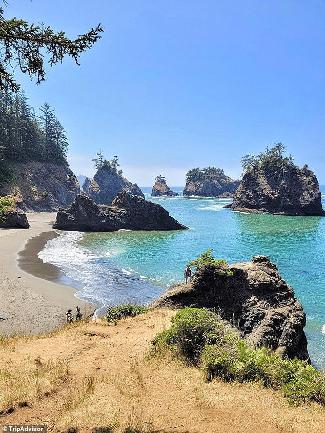 Gorgeously remote Oregon beach is named America's best place for a ...