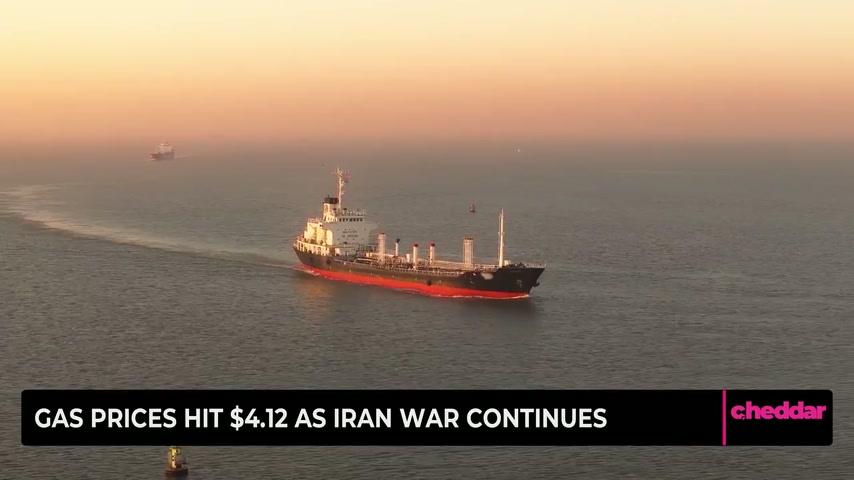 Gas prices hit $4.12 as Iran war continues