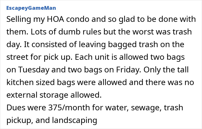 40 Homeowners Share The Most Unhinged HOA Rules They’ve Ever Encountered