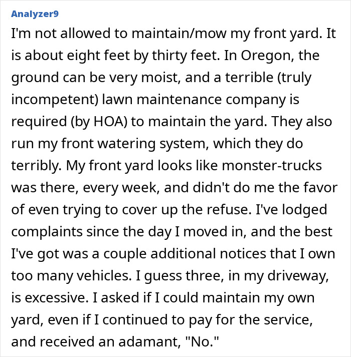 40 Homeowners Share The Most Unhinged HOA Rules They’ve Ever Encountered