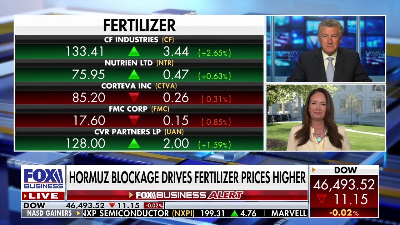 Trump admin 'very, very focused' on fertilizer costs amid Iran conflct ...