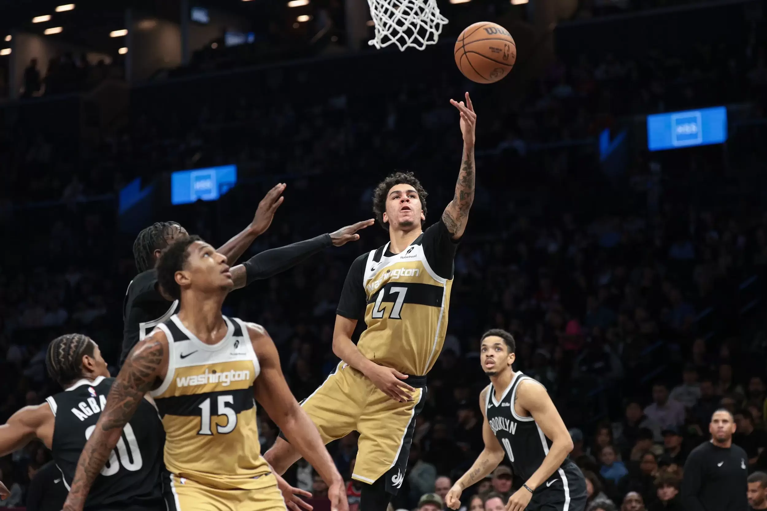 Will Riley joins Wizards history with epic back-to-back games