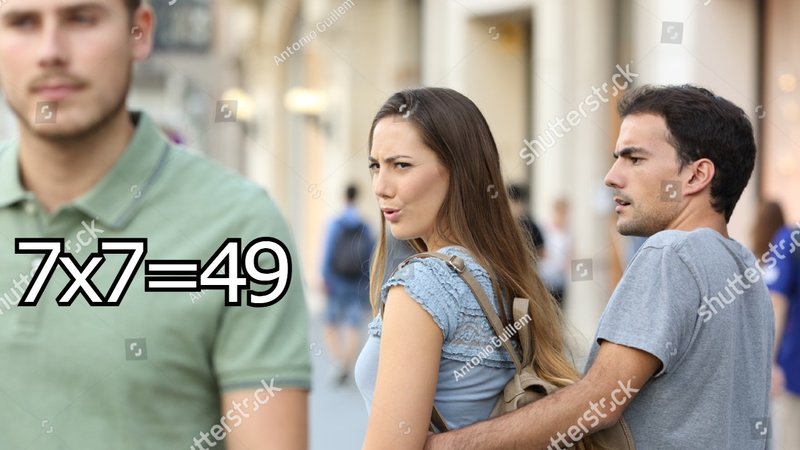What's up with the '7x7=49' memes? The math equation that women ...