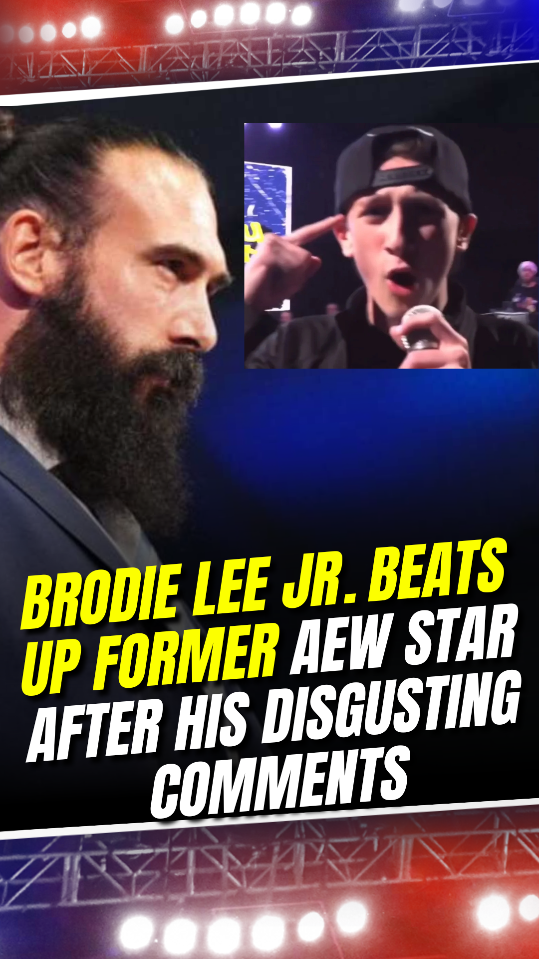 Brodie Lee Jr. fires back after disrespectful comments #BrodieLeeJr # ...