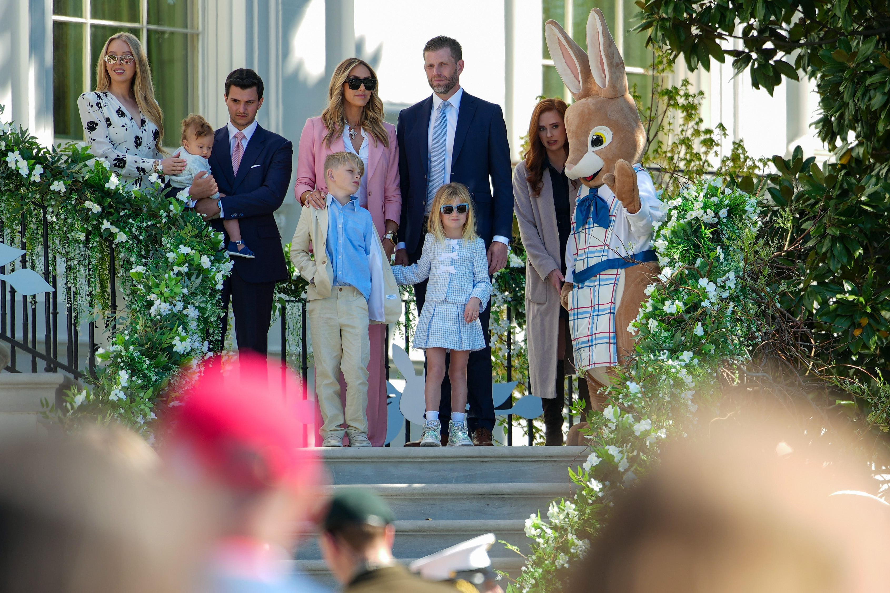 Tiffany Trump’s son, Alexander, makes his White House Easter Egg Roll debut