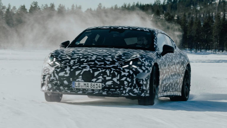 Mercedes-AMG’s electric super sedan has a fake V8 sound and over 1,300 HP
