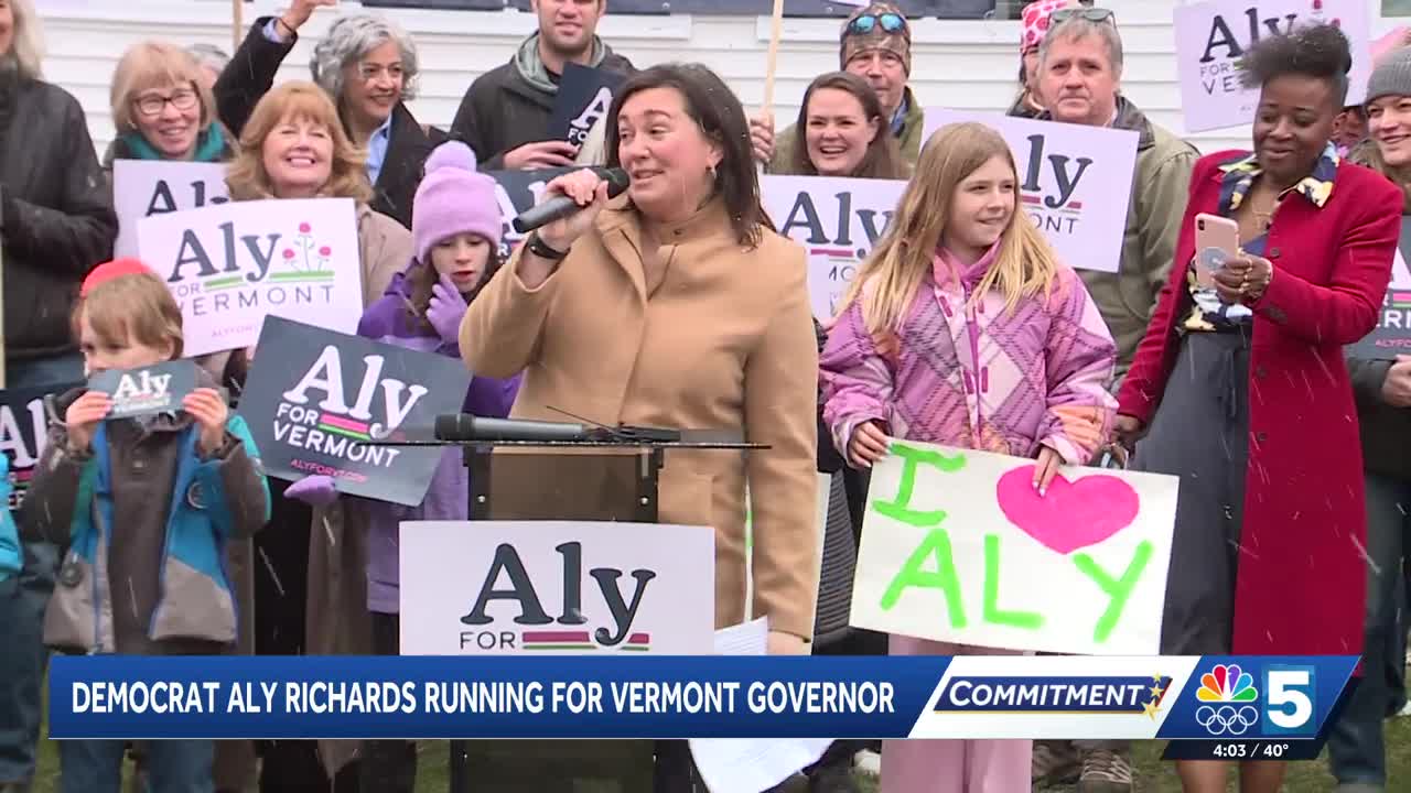 Aly Richards announces candidacy for governor of Vermont