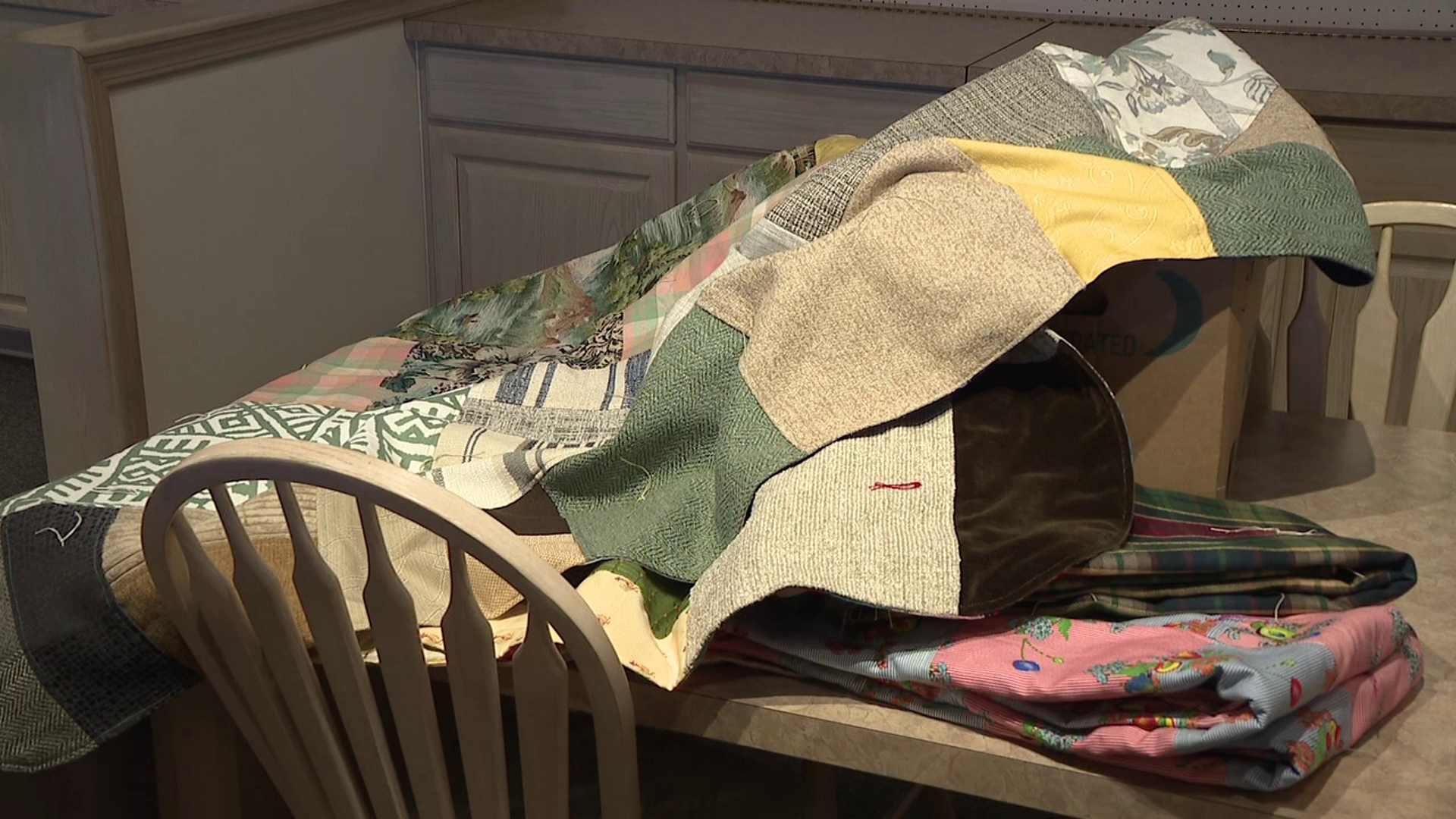 Furniture store partners with religious organization by donating fabric ...