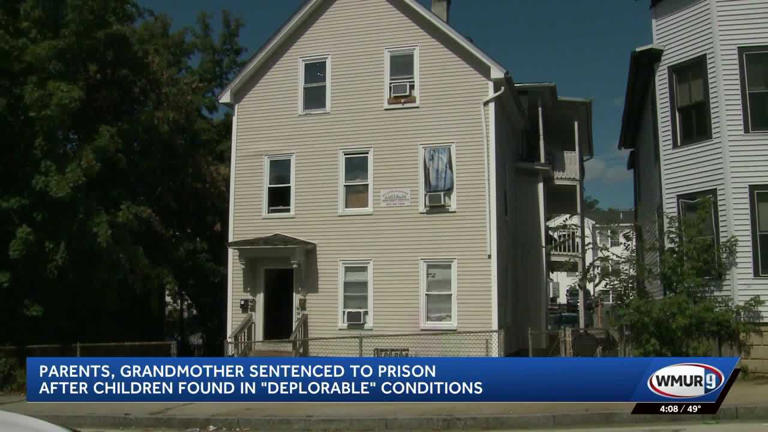 Parents, grandmother sentenced to prison after children found in ...