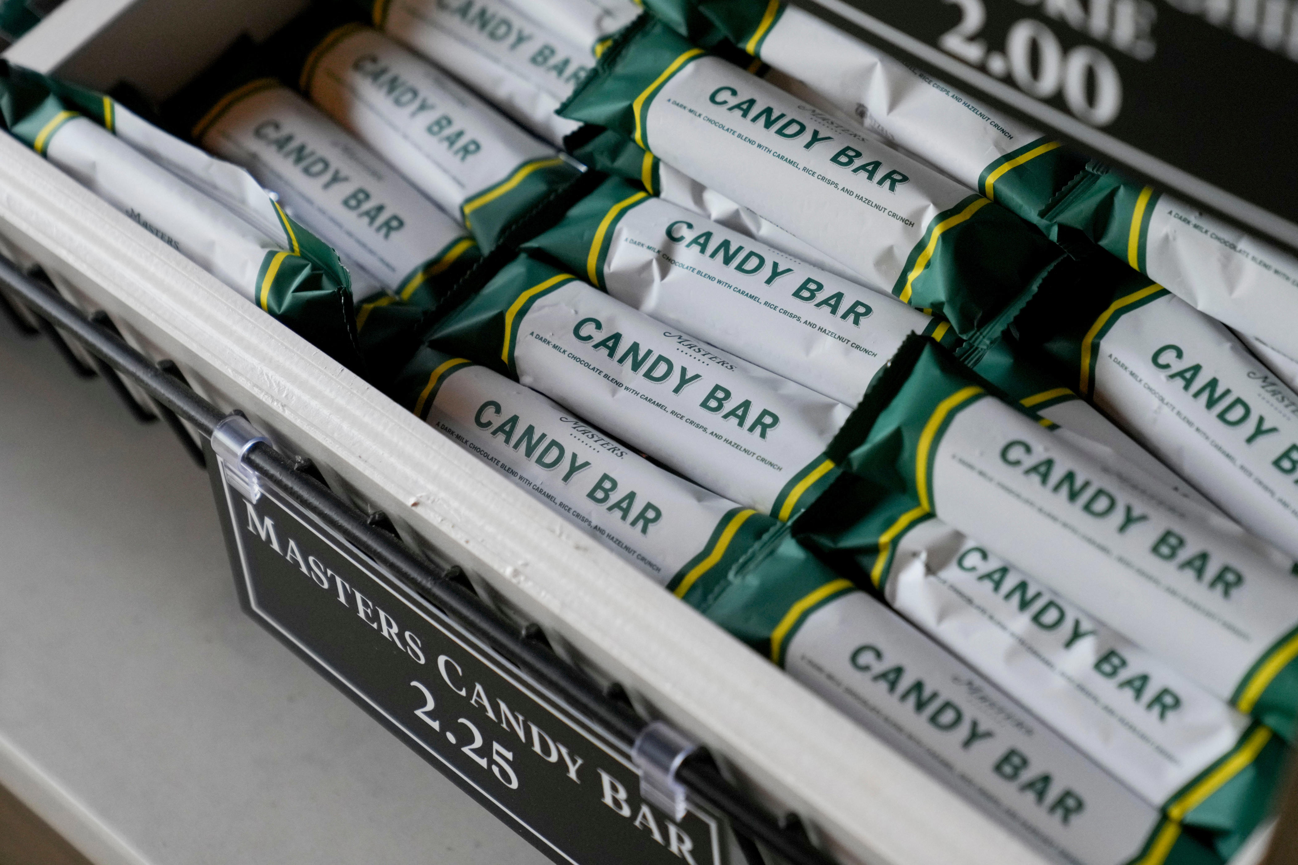 Masters candy bar is newest, and only addition, to 2026 concesssions