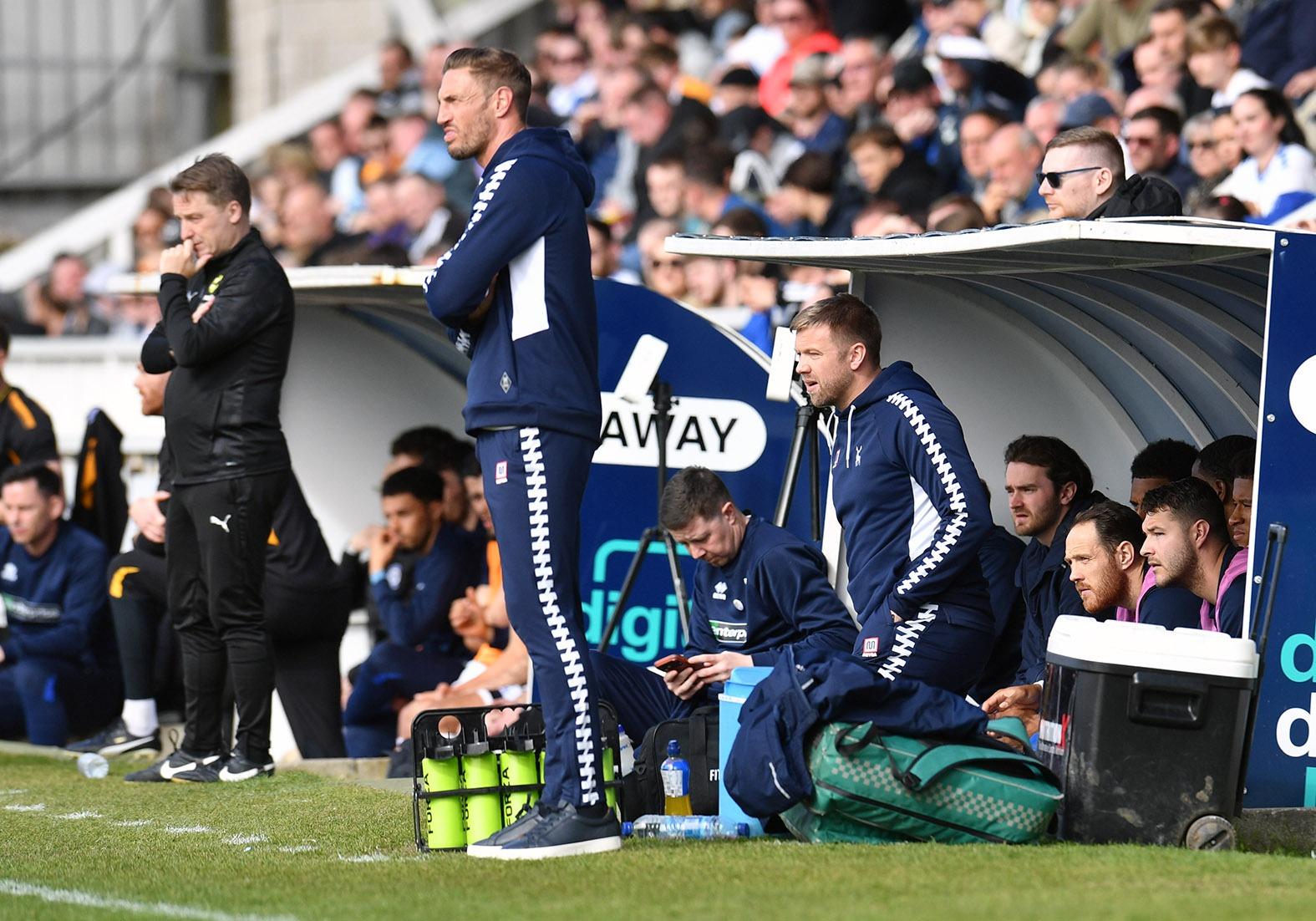 Nicky Featherstone 'really proud' of Hartlepool United after Pools hold ...