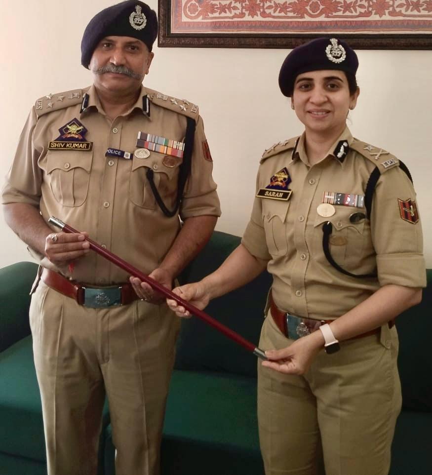 Shiv Kumar Sharma assumes charge of DIG Udhampur-Reasi range