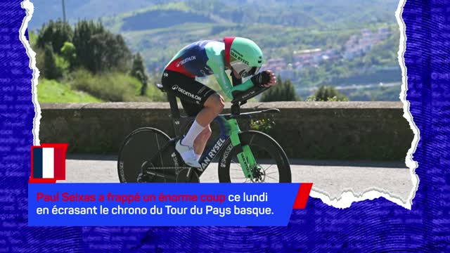 Tour du Pays basque - Paul Seixas écrase le chrono