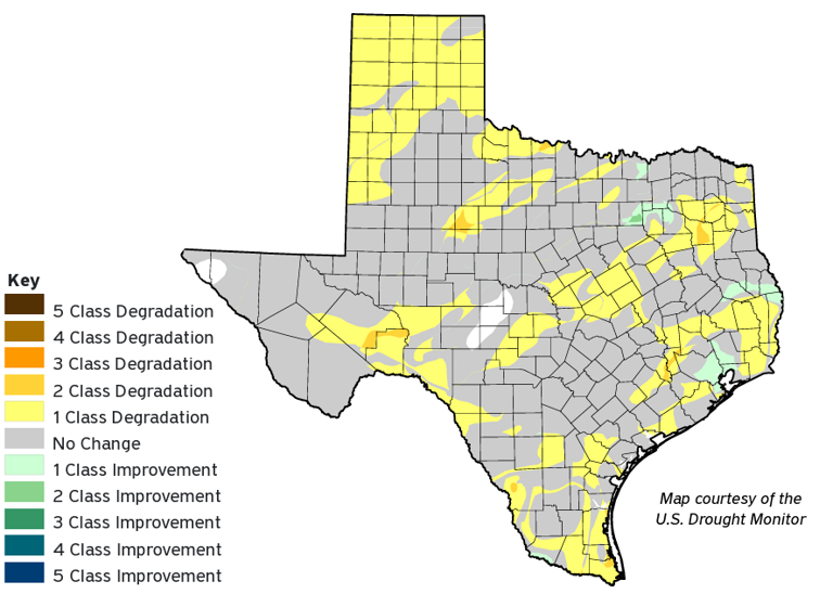 Texas Panhandle drought worsens, state reaches largest extent since ...