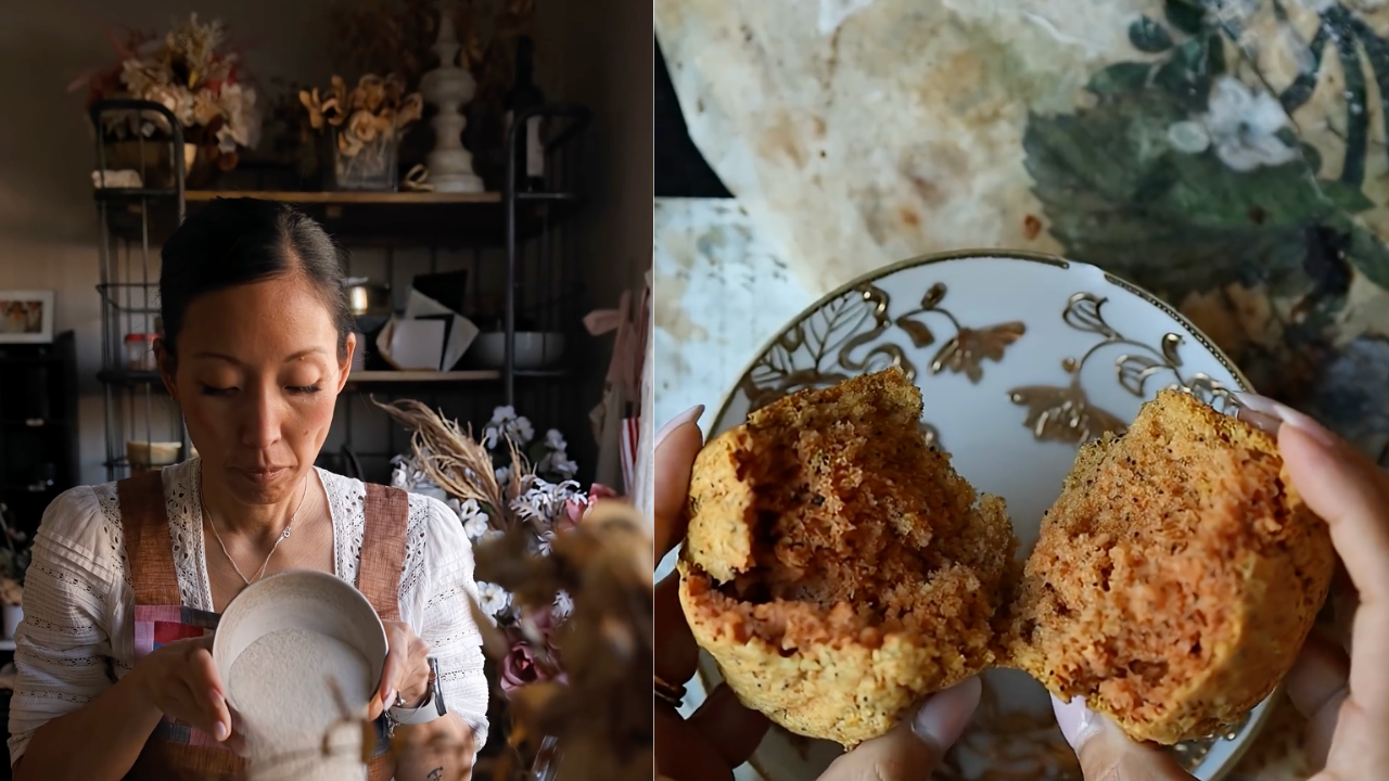 Omma and Daddy’s love story and lemon poppyseed muffins